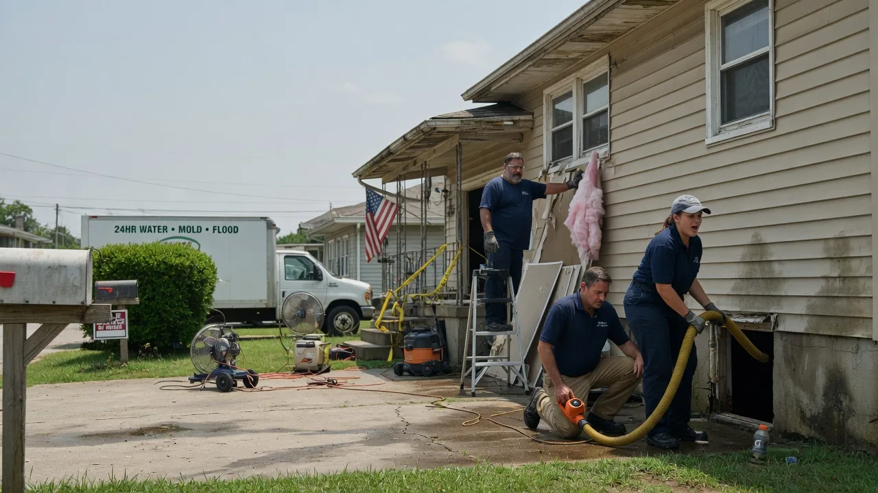 Water Damage Repair in Pleasant Hill, IL near me